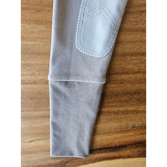 Girls Elation Red Label Riding Pants Size 8 Beige - Picture 6 of 11
